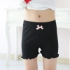 Summer girls' modal safety pants, anti-glare children's bow thin leggings and shorts details Picture